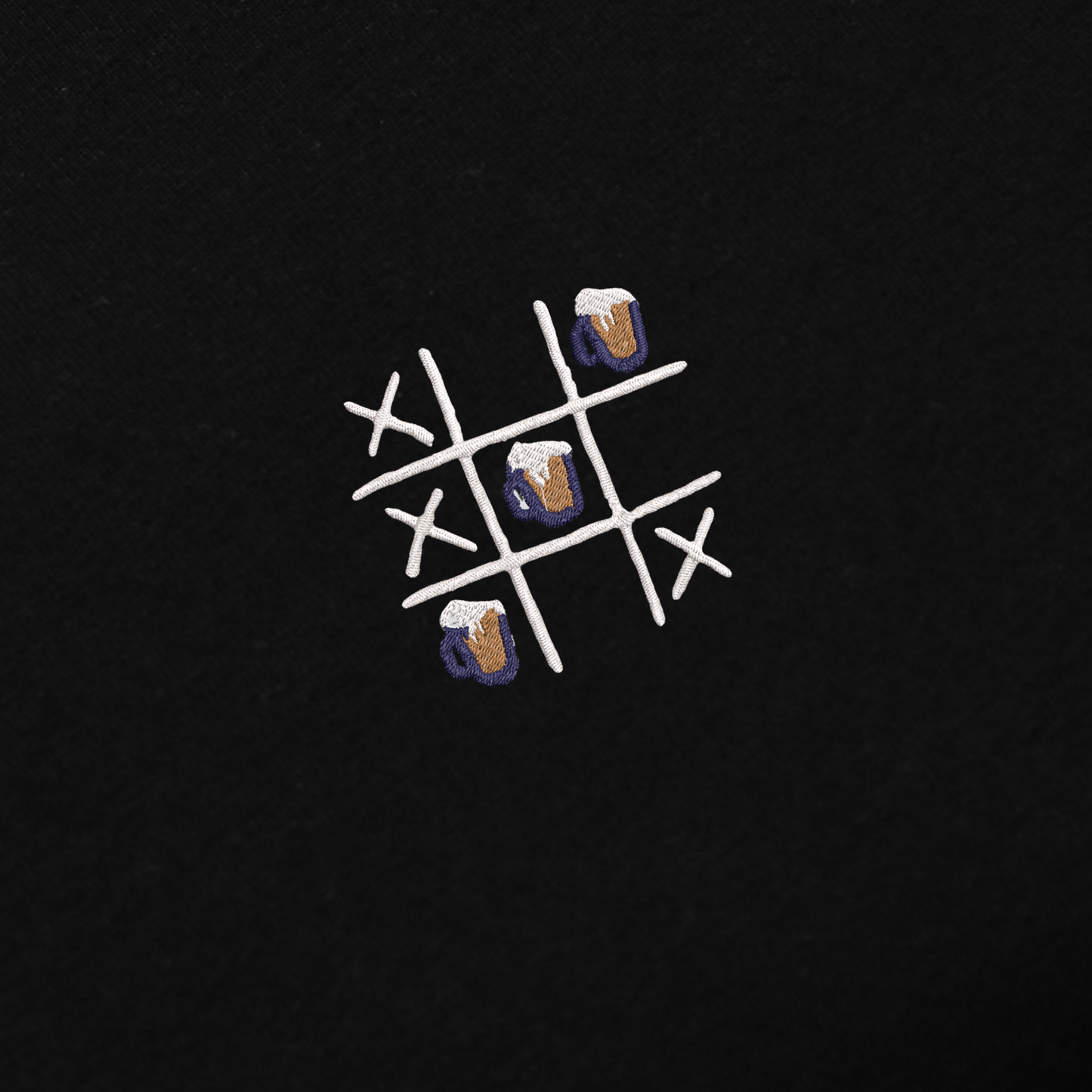 Beer Game Embroidred Unisex Tshirt