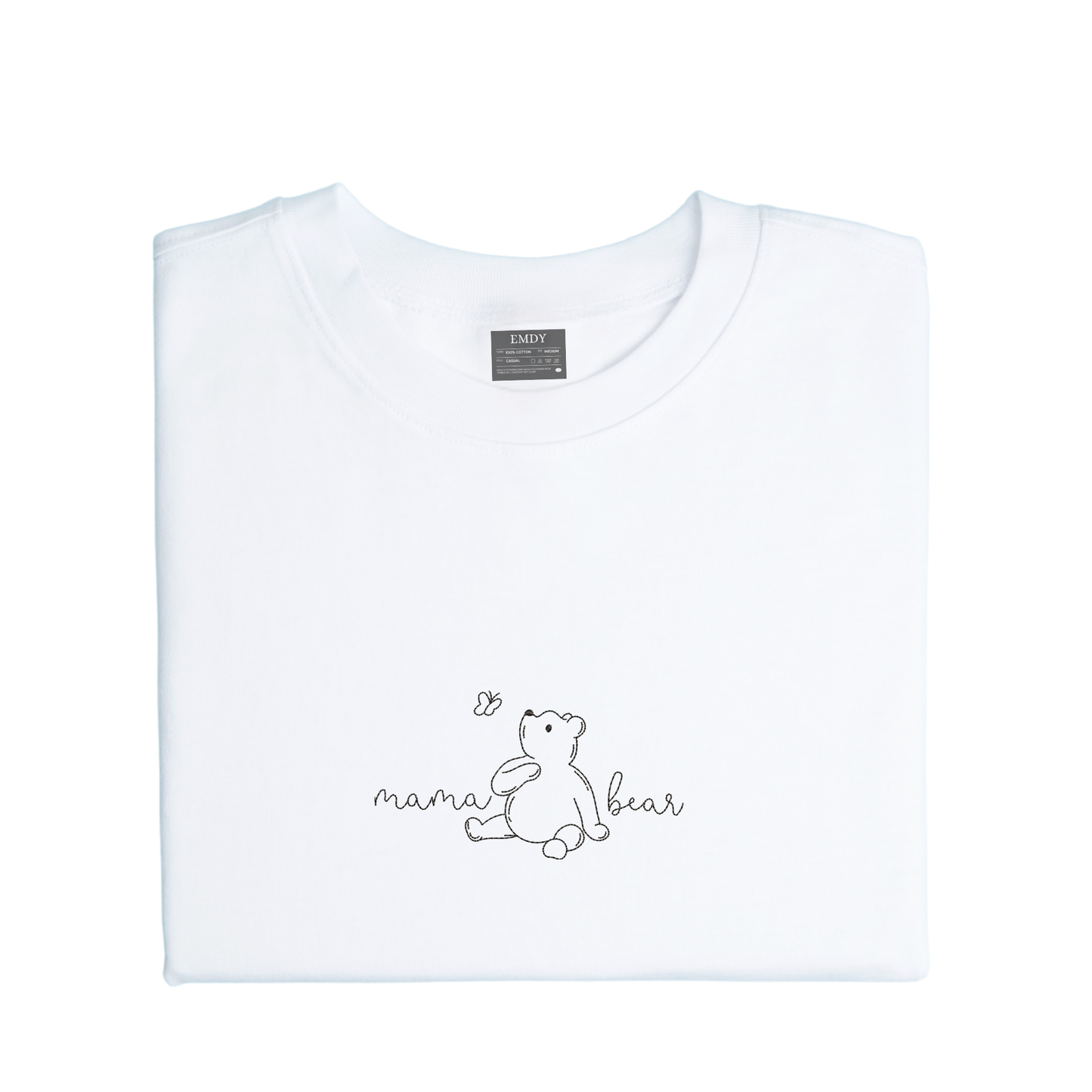 Mama Bear Embroidred Unisex Tshirt