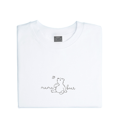 Mama Bear Embroidred Unisex Tshirt