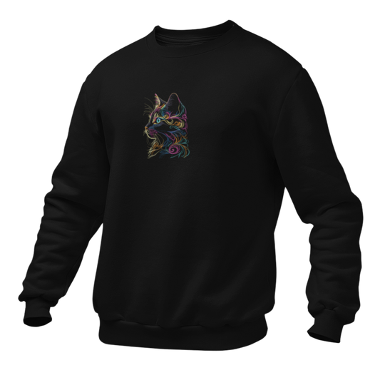 Cute Cat Face Unisex Sweatshirt