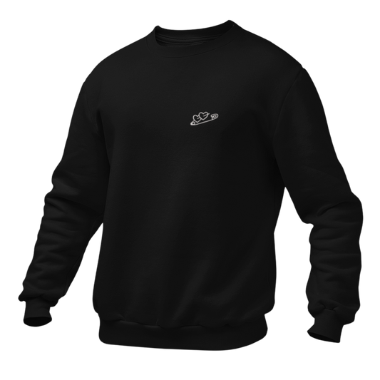 Safety Hearts Embroidred Unisex Sweatshirt
