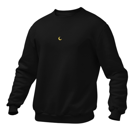 Mini Moon Embroidred Unisex Sweatshirt