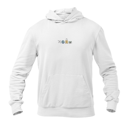 Travel Embroidred Unisex Hoodie