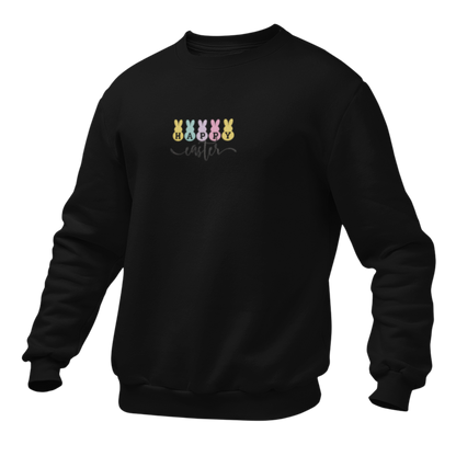 Happy Easter Embroidred Unisex Sweatshirt