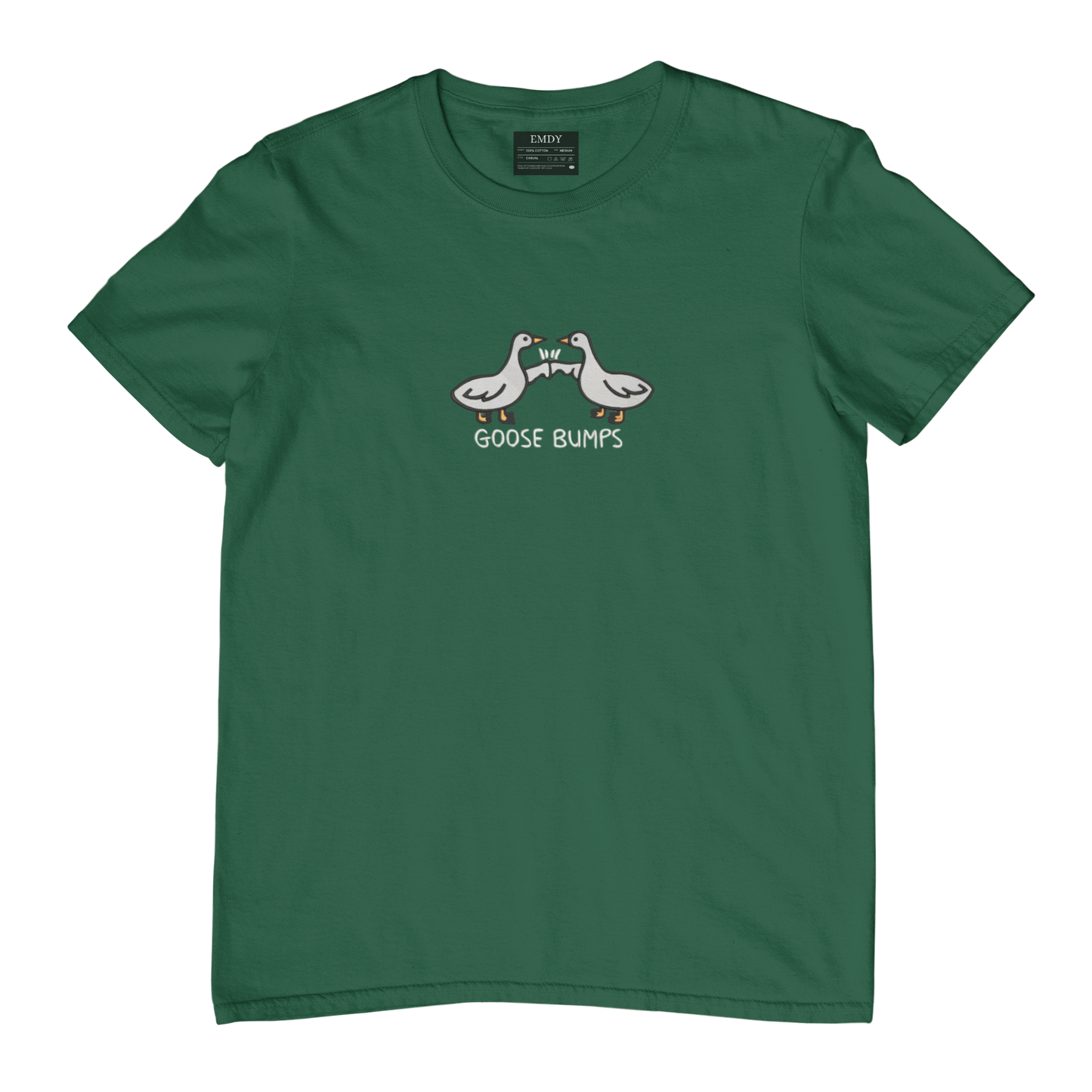 Goose Bumps Embroidred Unisex Tshirt