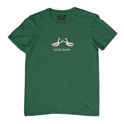 Goose Bumps Embroidred Unisex Tshirt