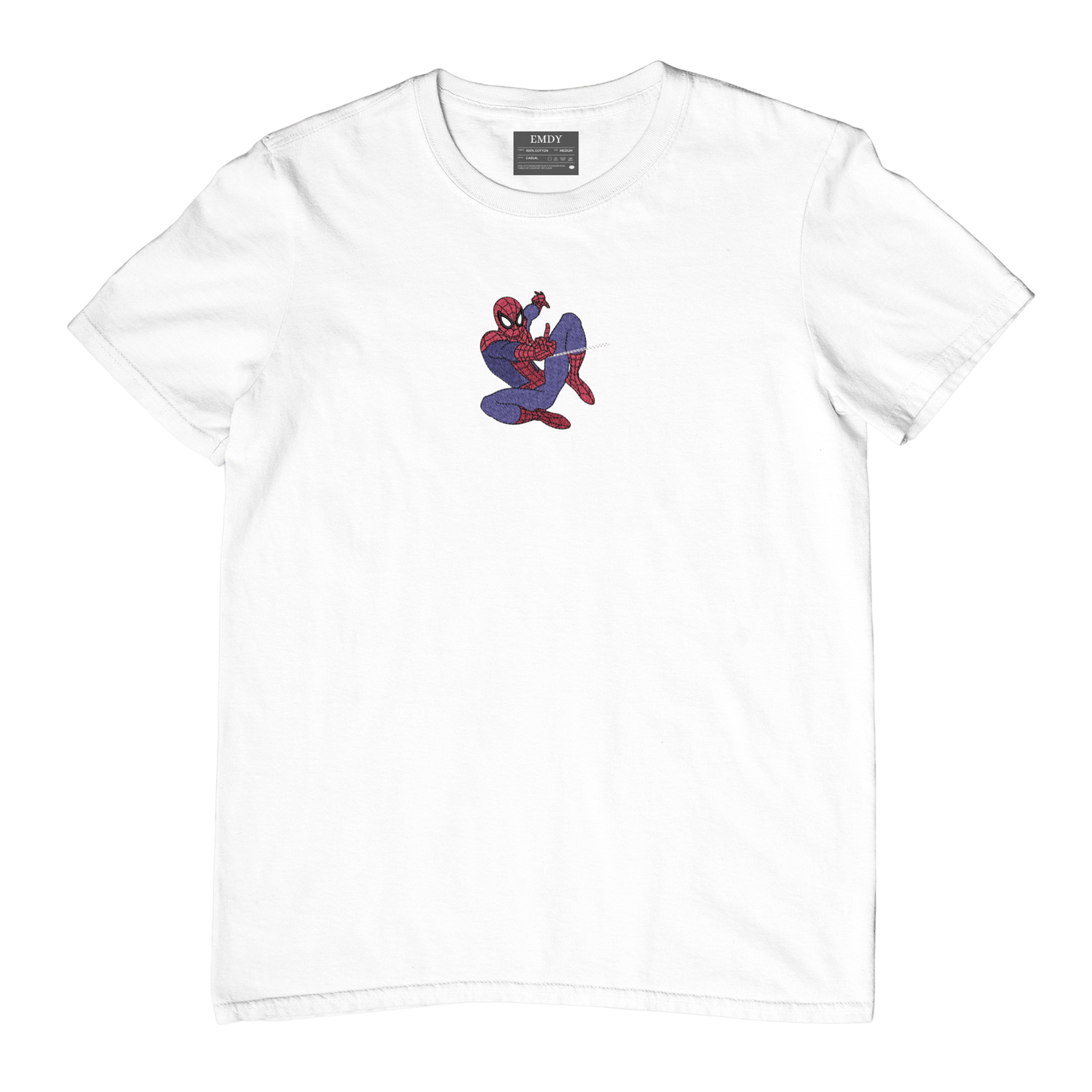 Spiderman Embroidred Unisex Tshirt