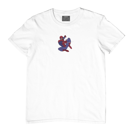 Spiderman Embroidred Unisex Tshirt