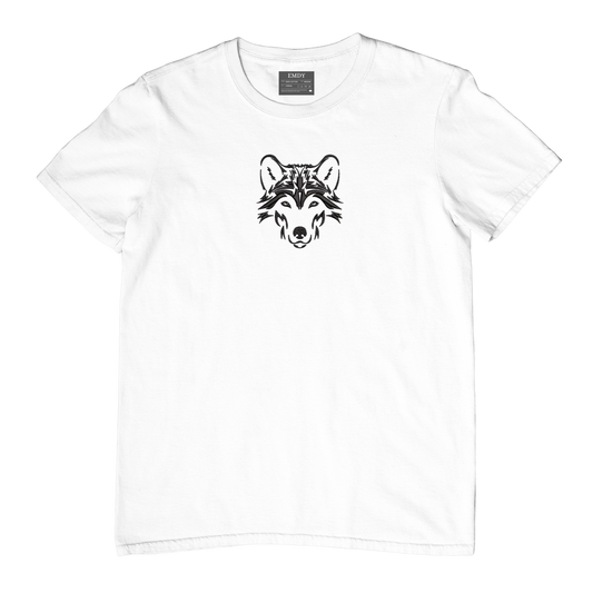 Wolf Embroidred Unisex Tshirt