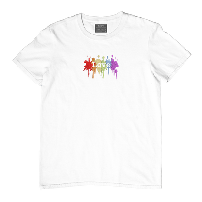 Love Embroidred Unisex Tshirt