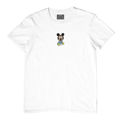 Cute Kid Embroidred Unisex Tshirt