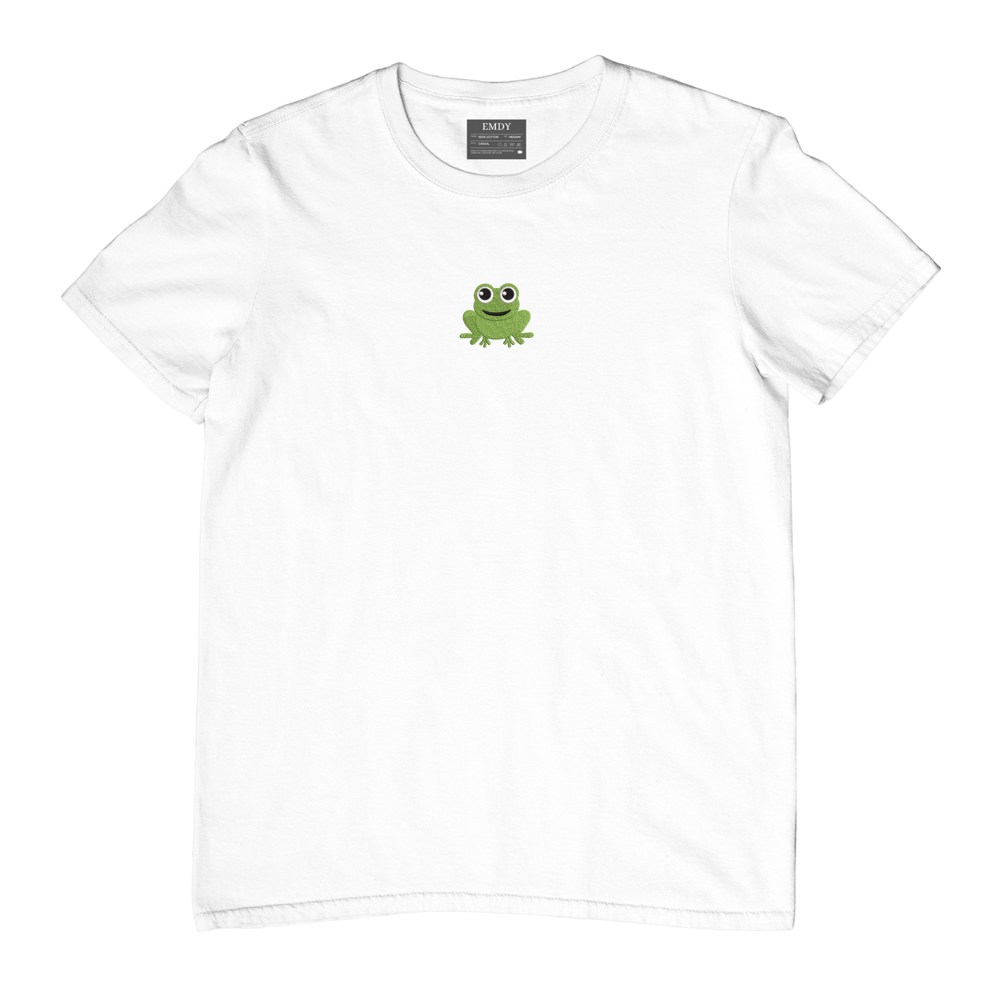 Frog Embroidred Unisex Tshirt