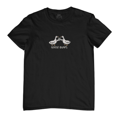 Goose Bumps Embroidred Unisex Tshirt