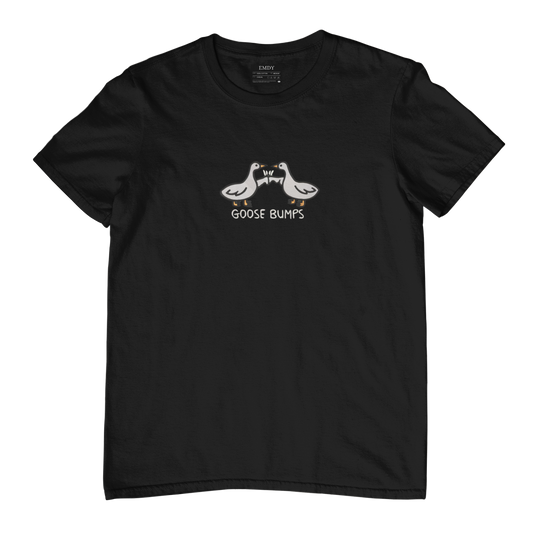 Goose Bumps Embroidred Unisex Tshirt