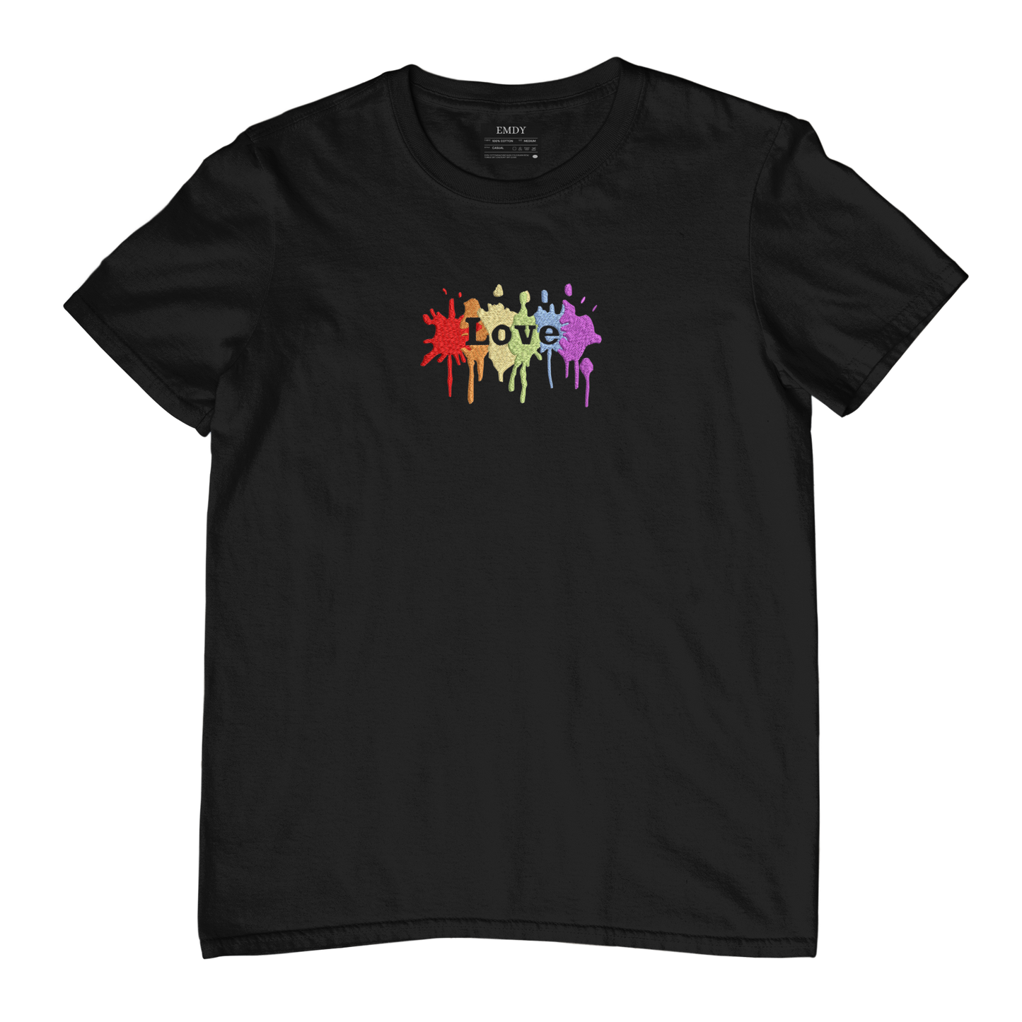 Love Embroidred Unisex Tshirt