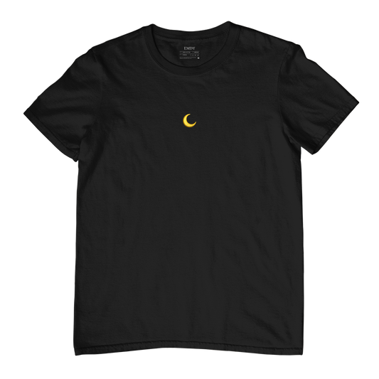 Mini Moon Embroidred Unisex Tshirt