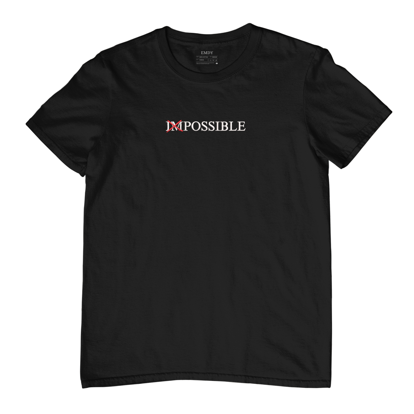 Im Possible Embroidred Unisex Tshirt