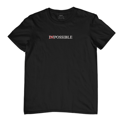 Im Possible Embroidred Unisex Tshirt