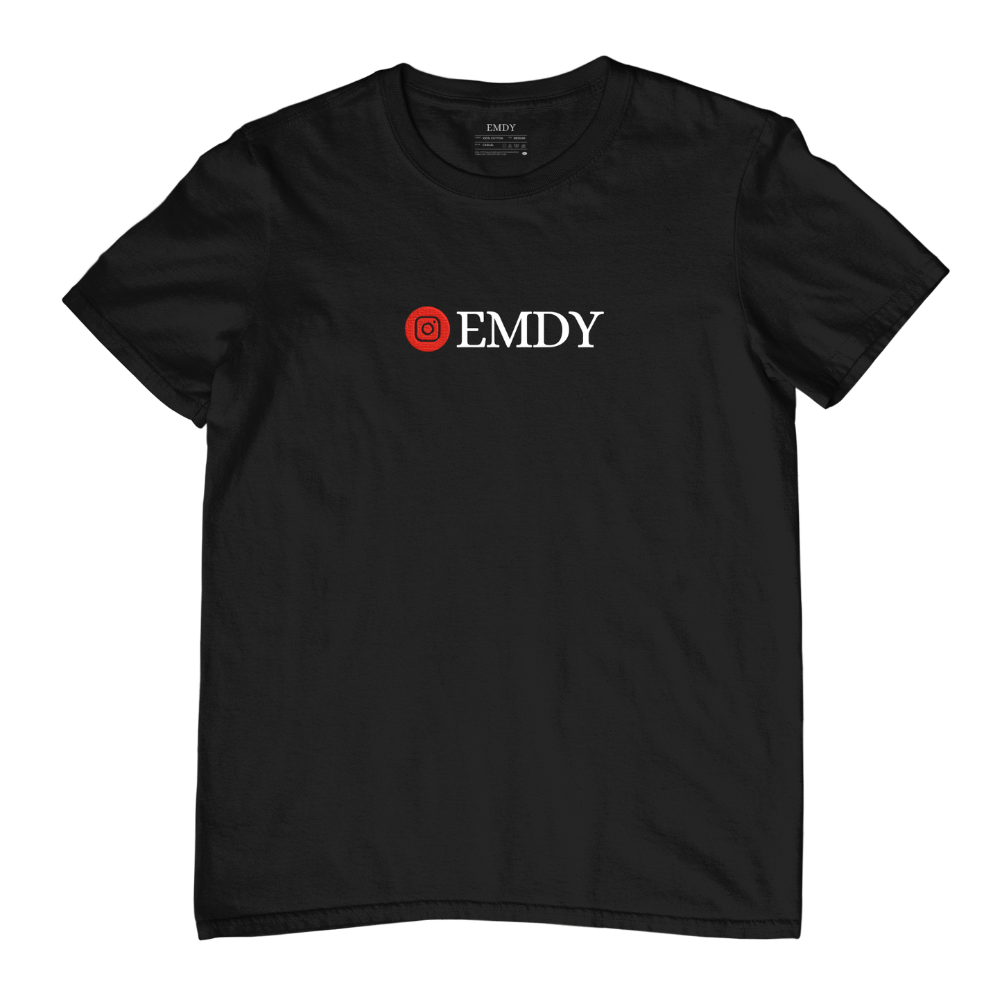 Custom Social Media Embroidred Tshirt