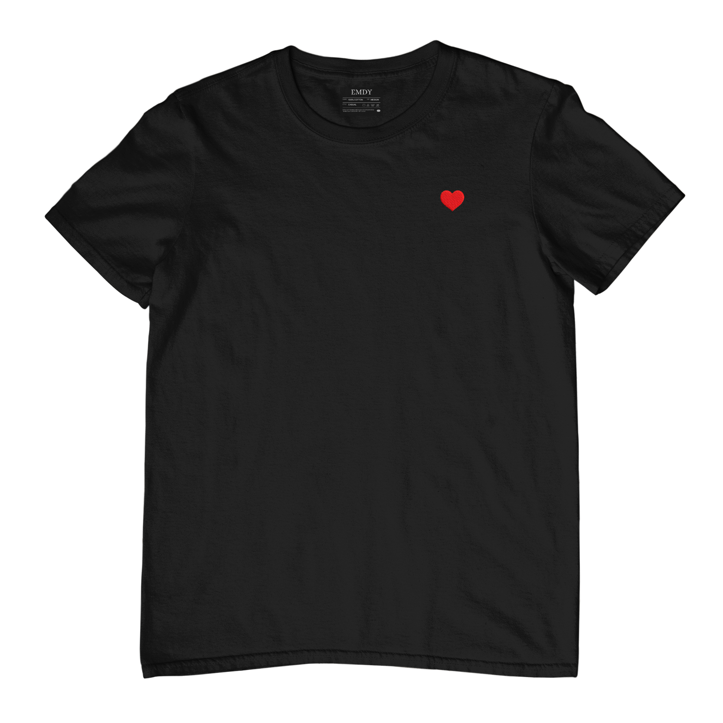 Mini Heart Embroidred Unisex Tshirt