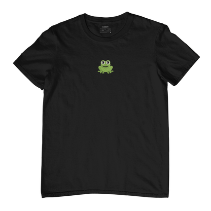 Frog Embroidred Unisex Tshirt