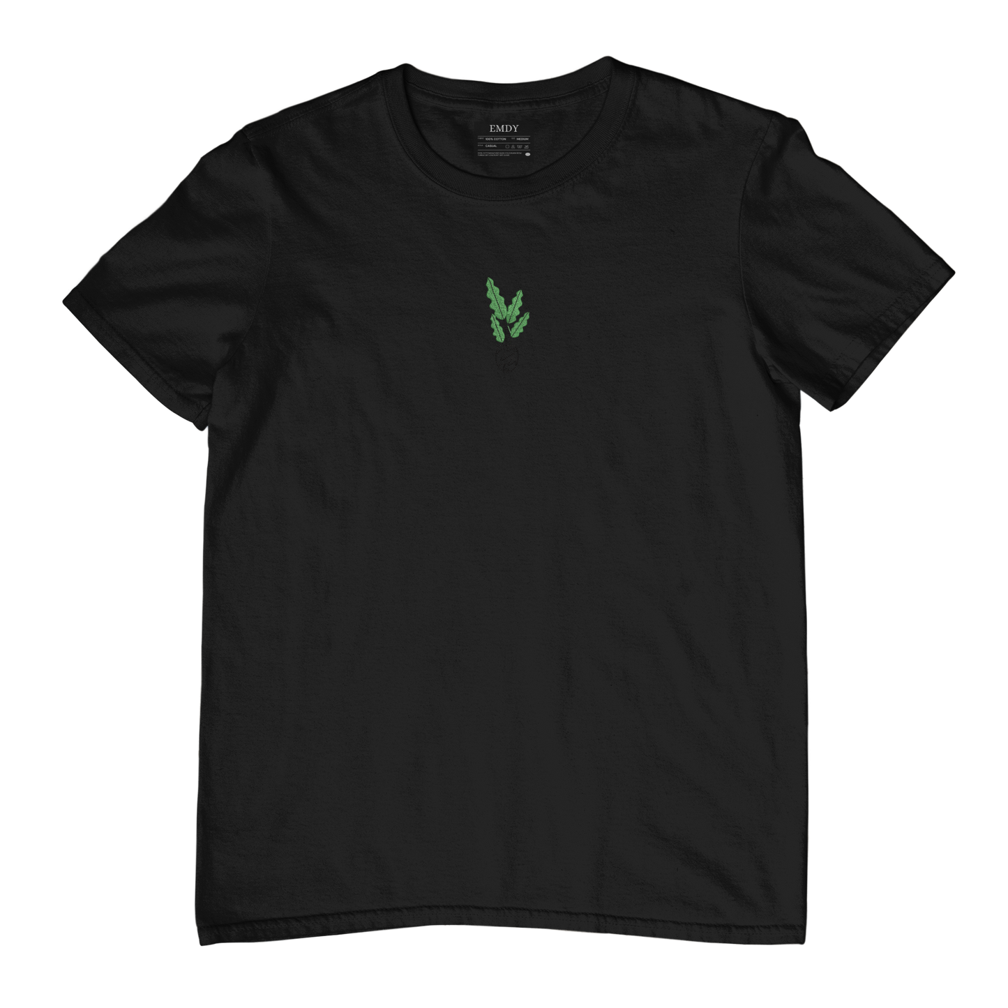 Plant Embroidred Unisex Tshirt