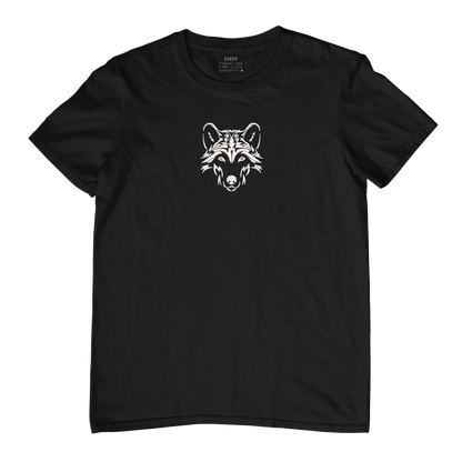 Wolf Embroidred Unisex Tshirt