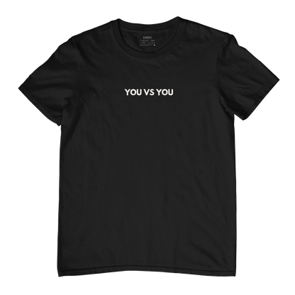 You Vs You Embroidred Unisex Tshirt