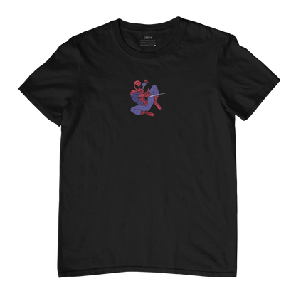 Spiderman Embroidred Unisex Tshirt