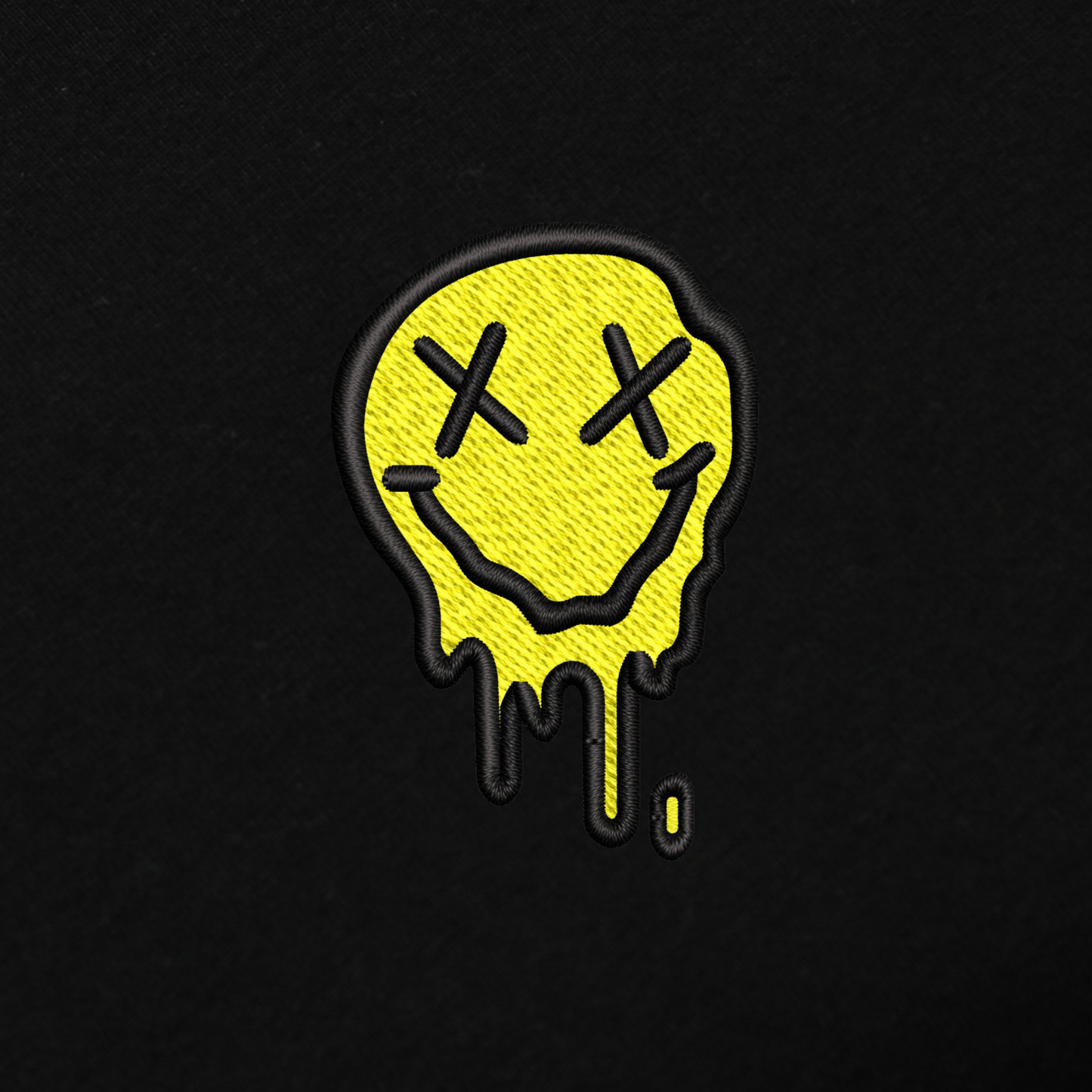 Happy Emoji Embroidred Unisex Tshirt