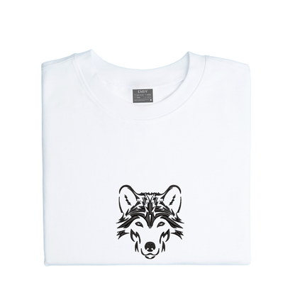 Wolf Embroidred Unisex Tshirt
