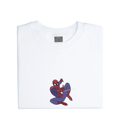 Spiderman Embroidred Unisex Tshirt