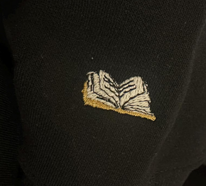 Mini Book Embroidred Unisex Tshirt