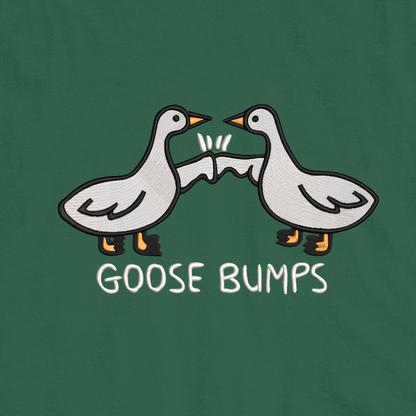 Goose Bumps Embroidred Unisex Tshirt
