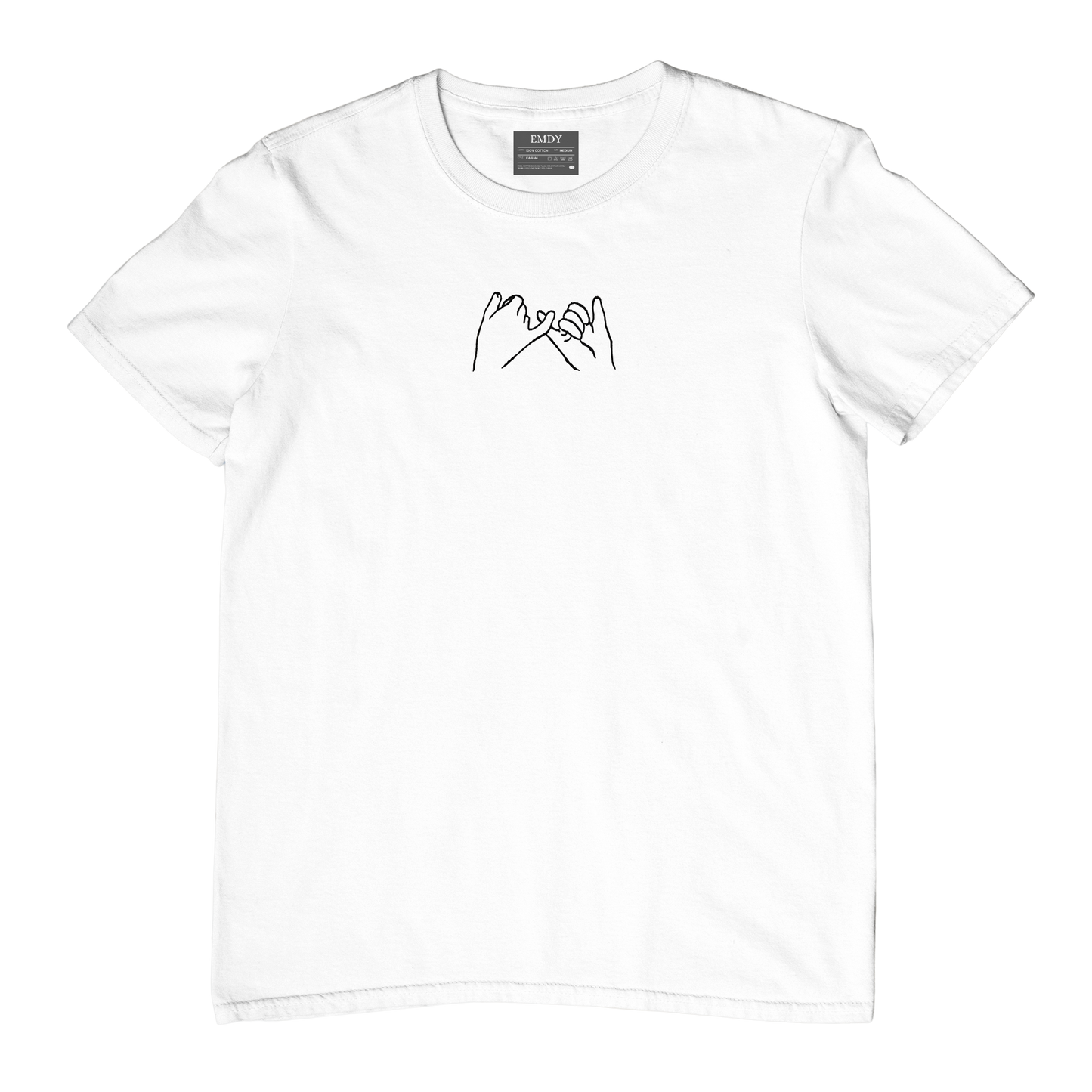 Hands Embroidred Unisex Tshirt