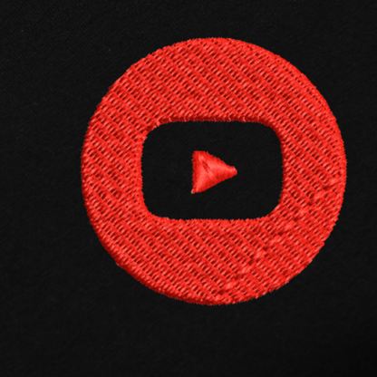 Custom Social Media Embroidred Tshirt